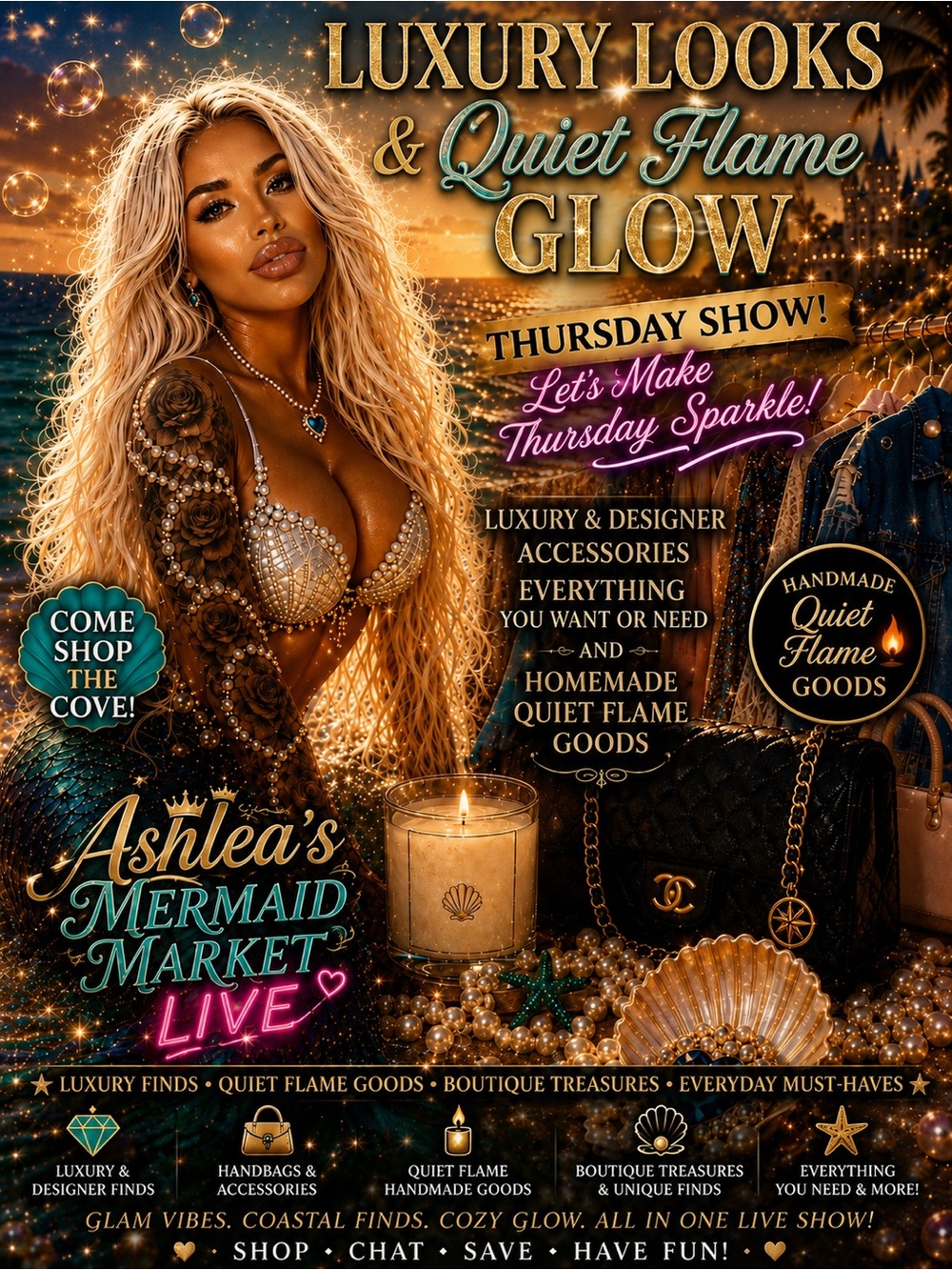 (1️⃣ )🧜🏼♀️🧜🏼♀️MY LIVE SHOW LISTING🧜🏼♀️🧜🏼♀️🪼🐬🦩🌊 - Picture 5 of 16